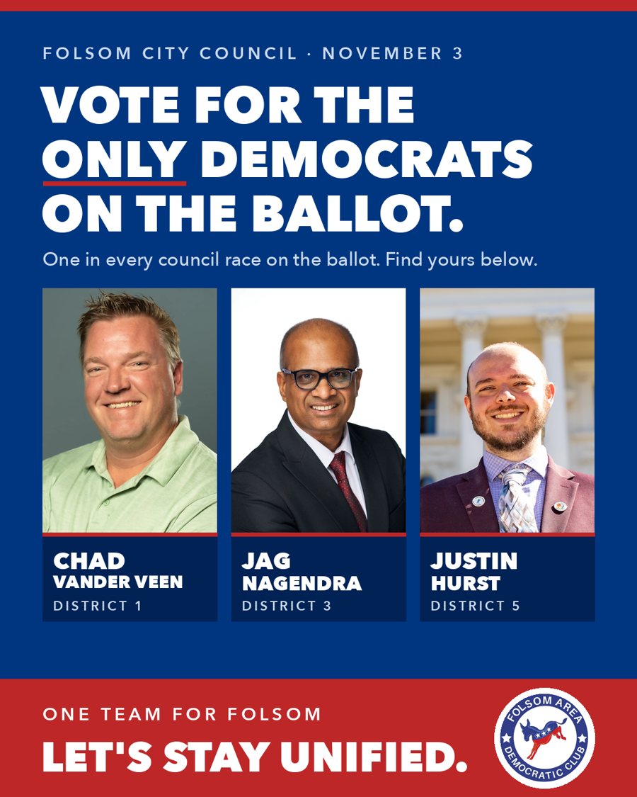 Vote for the only Democrats on the ballot
